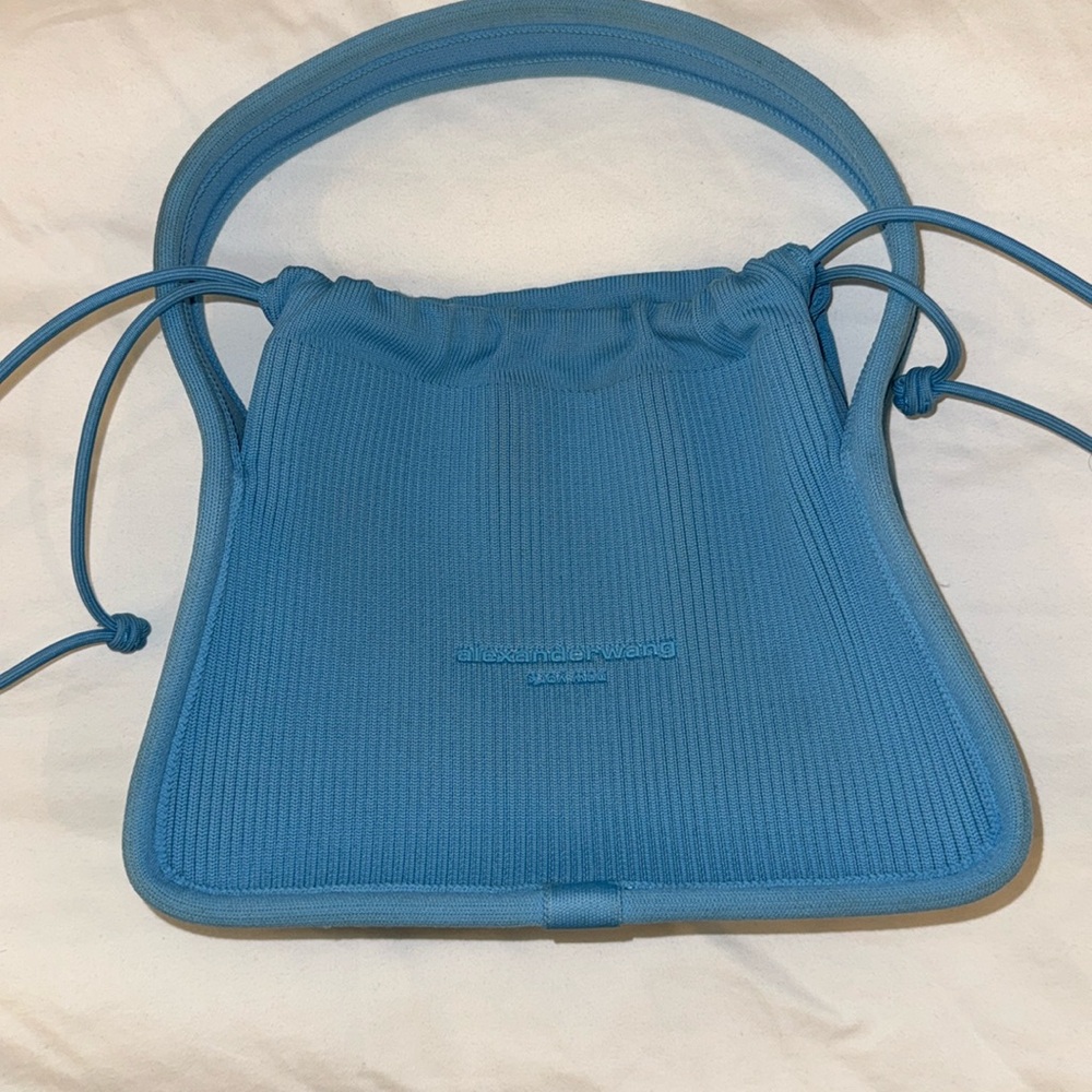 Alexander wang blue handbag